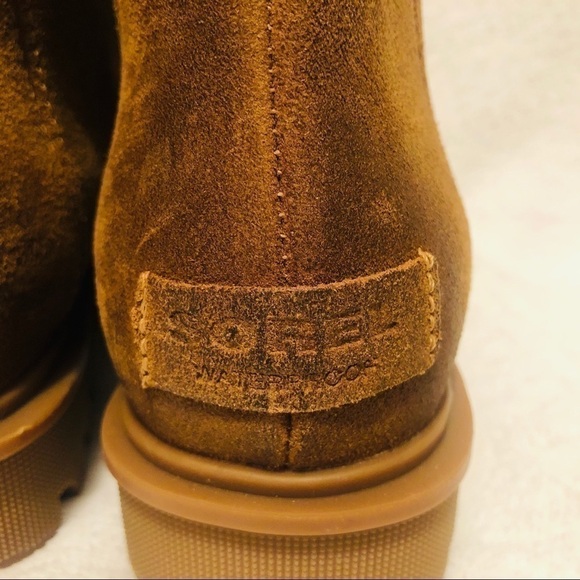 NWT Sorel Phoenix Shearling Waterproof Ankle Boots Size 6 - Picture 8 of 11